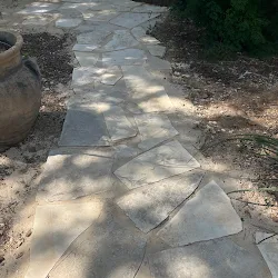 Stone Pathway Installation